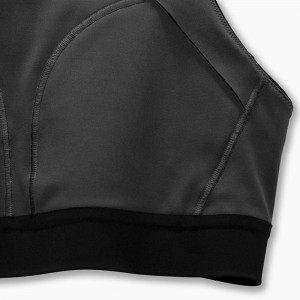 نیم تنه ورزشی زنانه بروکس مدل Brooks 3 Pocket Sports Bra| مشکی