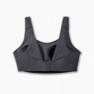 نیم تنه ورزشی زنانه بروکس مدل Brooks Scoopback 2 Sports Bra| طوسی