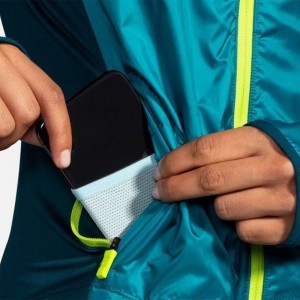 کاپشن ورزشی زنانه بروکس مدل Brooks Women's Fusion Hybrid Jacket|مسی
