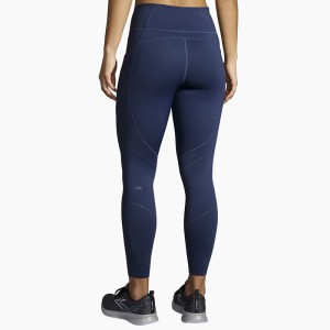لگ ورزشی زنانه بروکس مدل Brooks Women's Method 7/8 Tight|سرمه ای