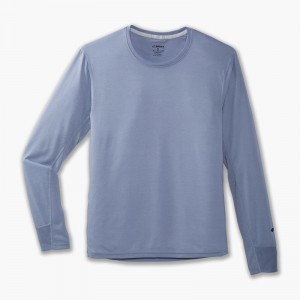 آستین بلند ورزشی مردانه بروکس مدل Brooks Men's Distance Long Sleeve|مشکی