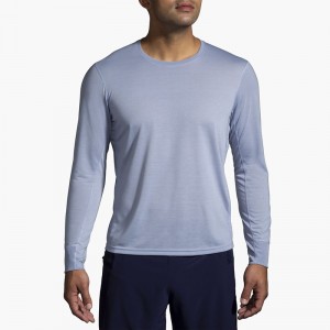 آستین بلند ورزشی مردانه بروکس مدل Brooks Men's Distance Long Sleeve|مشکی