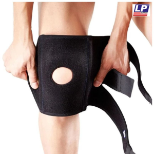 زانو بند طبی 2 آتل LP ساپورت 733|مشکی