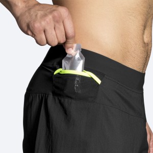 شورت ورزشی مردانه  کشاله دار  بروکس مدل Brooks Men's Cascadia 72-in-1