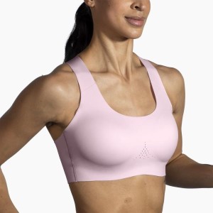 نیمتنه ورزشی زنانه بروکس مدل Brooks Dare Crossback 2.0 Run Bra|صورتی
