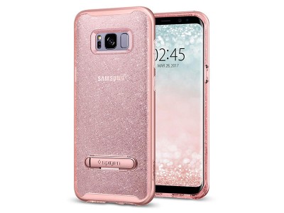 قاب محافظ اسپیگن سامسونگ Spigen Crystal Hybrid Glitter For Samsung Galaxy S8 Plus