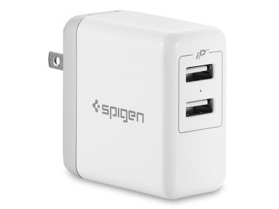 شارژر دیواری اسپیگن Spigen Essential® F208 Usb Wall Charger