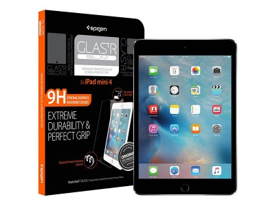 محافظ صفحه نمایش ایپد اسپیگن Spigen GLAS.tR Slim Screen Protector For Apple iPad Mini 4