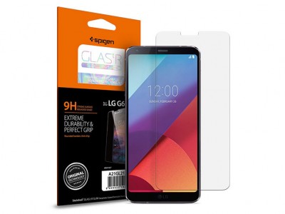 محافظ صفحه نمایش اسپیگن Spigen GLAS.tR Slim Screen Protector For LG G6