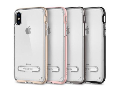 قاب محافظ اسپیگن Spigen Crystal Hybrid Case For Apple iPhone X