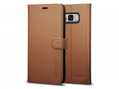 کیف چرمی اسپیگن Spigen Wallet S Case For Galaxy S8