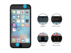 محافظ صفحه نمایش اسپیگن Spigen Screen Protector Crystal For Apple iPhone 6s Plus