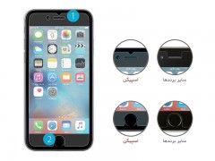 محافظ صفحه نمایش اسپیگن Spigen Screen Protector Crystal For Apple iPhone 6s