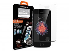 محافظ صفحه نمایش گلس اسپیگن Spigen GLAS.tR SLIM HD For Apple iPhone SE