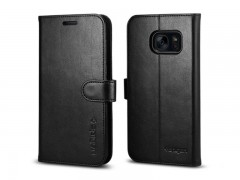 کیف محافظ چرمی اسپیگن Spigen Wallet S Case For Samsung Galaxy S7