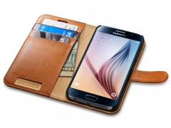 کیف محافظ اسپیگن Spigen Wallet S Case For Samsung Galaxy S6