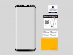 محافظ صفحه نمایش گلس تمام صفحه اسپیگن Spigen GLAS.tR Full Cover Glass Screen Protector For Samsung Galaxy S8