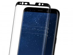 محافظ صفحه نمایش گلس تمام صفحه اسپیگن Spigen GLAS.tR Full Cover Glass Screen Protector For Samsung Galaxy S8