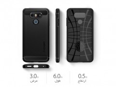 قاب محافظ اسپیگن Spigen Rugged Armor Case For LG V30