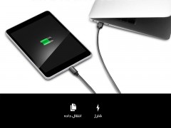 کابل شارژ و انتقال داده تایپ سی اسپیگن Spigen USB-C Connector to USB 3.0 Cable