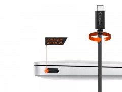 کابل شارژ و انتقال داده تایپ سی به تایپ سی اسپیگن Spigen USB-C to USB-C Cable