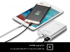 پاور بانک 10000 میلی آمپر ساعتی اسپیگن Spigen F710D Dual Portable Charger
