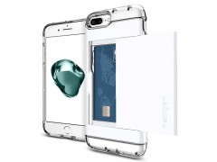 قاب محافظ اسپیگن Spigen Crystal Wallet Case For iPhone 8