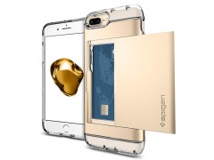 قاب محافظ اسپیگن Spigen Crystal Wallet Case For iPhone 8