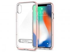 قاب محافظ اسپیگن Spigen Crystal Hybrid Case For Apple iPhone X