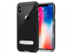 قاب محافظ اسپیگن Spigen Crystal Hybrid Case For Apple iPhone X