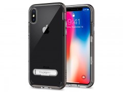 قاب محافظ اسپیگن Spigen Crystal Hybrid Case For Apple iPhone X
