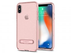 قاب محافظ اسپیگن Spigen Crystal Hybrid Glitter Case For Apple iPhone X