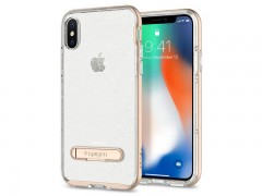 قاب محافظ اسپیگن Spigen Crystal Hybrid Glitter Case For Apple iPhone X