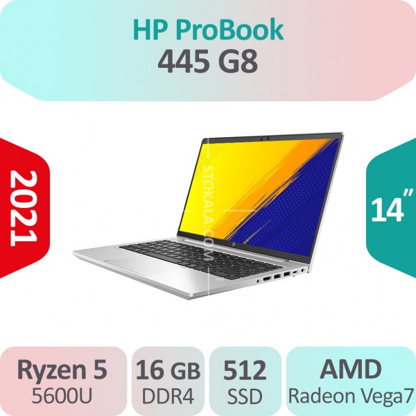 لپ تاپ استوک HP ProBook 445 G8 Ryzen 5