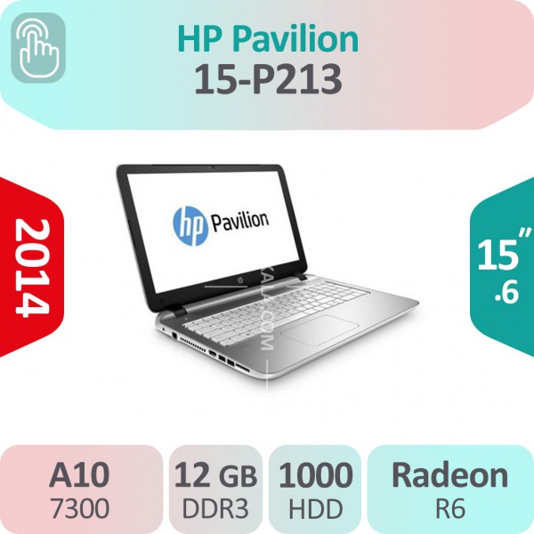 لپ تاپ استوک HP Pavilion 15-P213 A10 لمسی