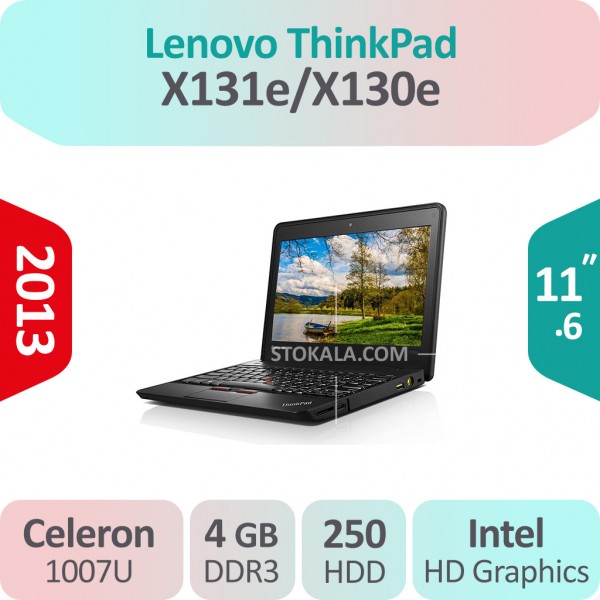 لپ تاپ استوک Lenovo Thinkpad X131e پردازنده Celeron
