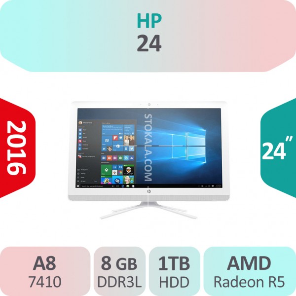 آل این وان HP 24 پردازنده A8 7410 گرافیک AMD Radeon R5