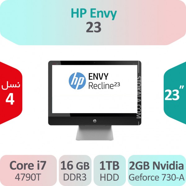 آل این وان HP ENVY 23 پردازنده i7 4790T گرافیک Nvidia Geforce 730-A 2GB