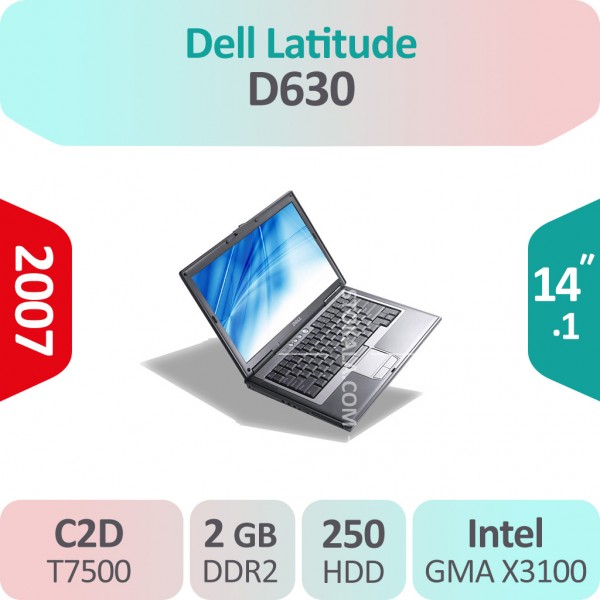 لپ تاپ استوک Dell Latitude D630 C2D