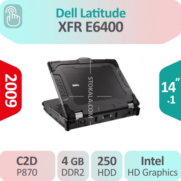 لپ تاپ استوک Dell XFR Latitude E6400 لمسی
