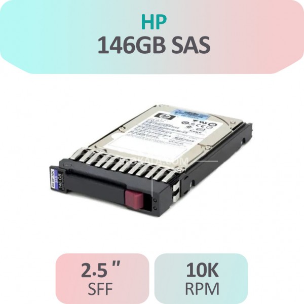 هارد سرور HP 146GB 10K SAS