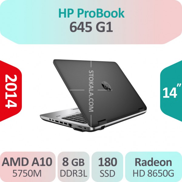 لپ تاپ استوک HP ProBook 645 G1  پردازنده A10
