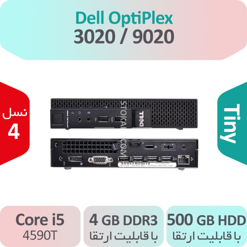 کیس استوک Dell OptiPlex 3020/9020 i5 سایز تاینی