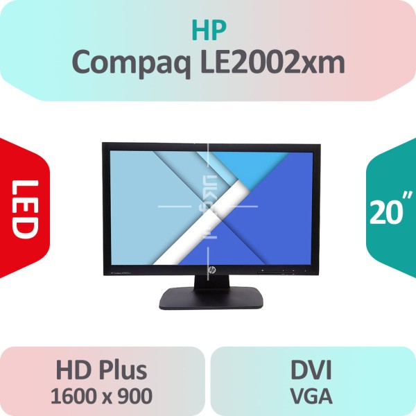 مانیتور استوک HP Compaq LE2002xm سایز 20 اینچ +HD