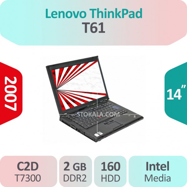 لپ تاپ استوک Lenovo Thinkpad T61