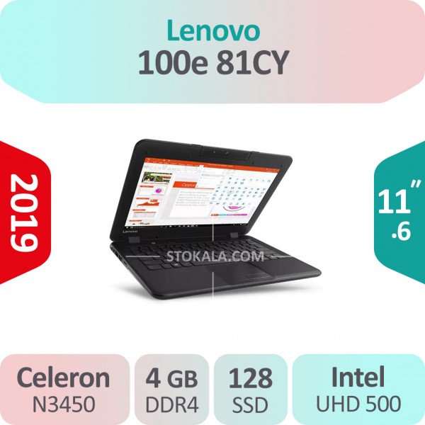 لپ تاپ استوک Lenovo 100e سایز 11.6 اینچ
