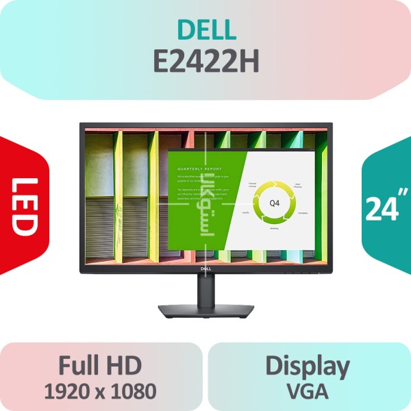 مانیتور استوک Dell E2422H سایز 23.8 اینچ Full HD