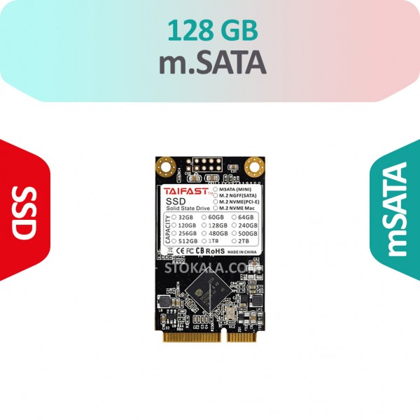 هارد استوک لپ تاپ SSD 128GB mSata