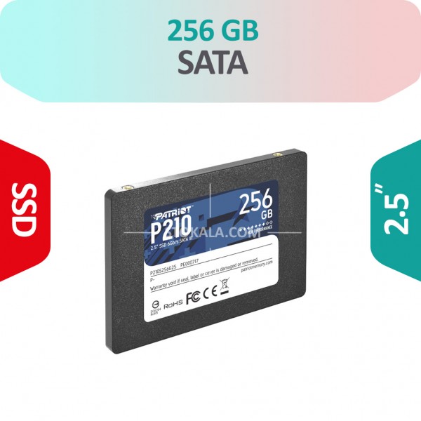 هارد استوک لپ تاپ SSD 256GB Sata