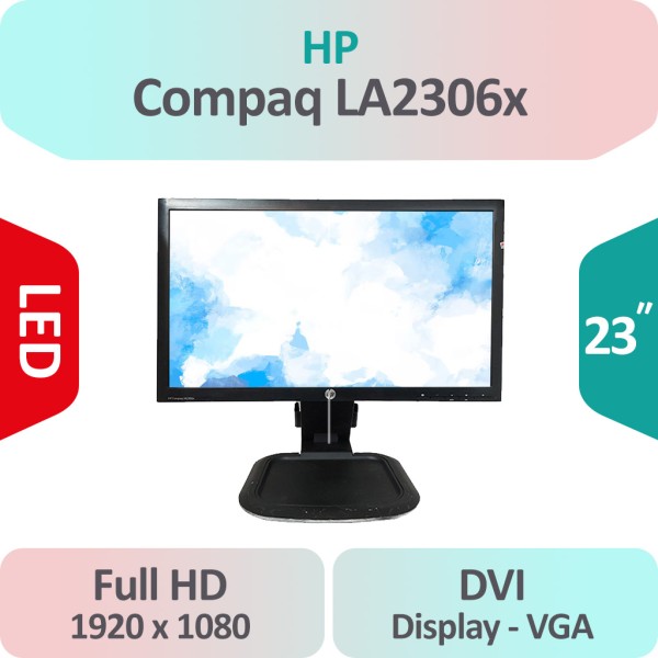 مانیتور استوک HP Compaq LA2306x سایز 23 اینچ Full HD